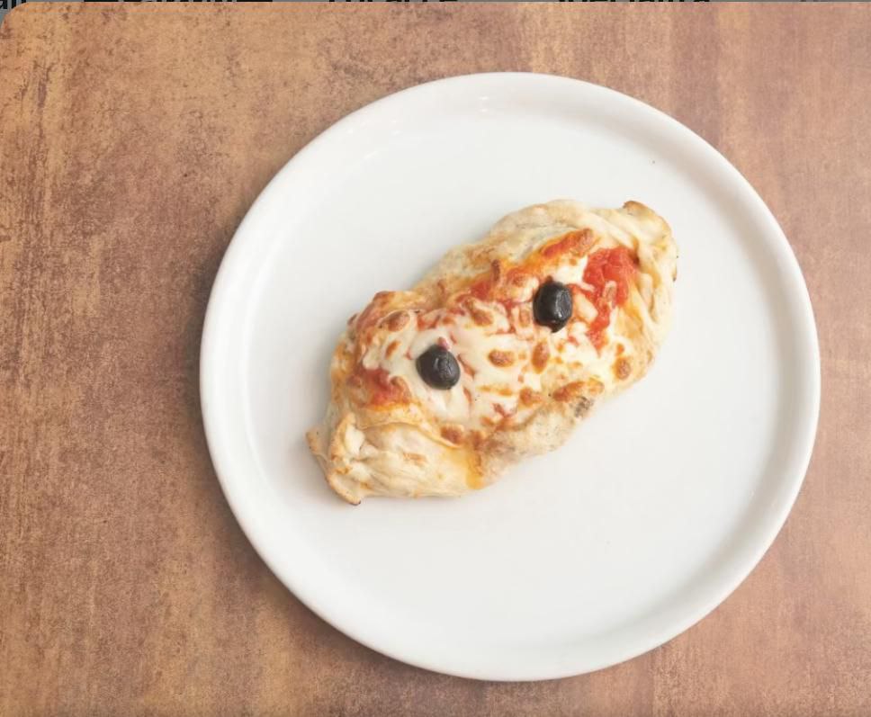 Pizza al taglio con prosciutto
